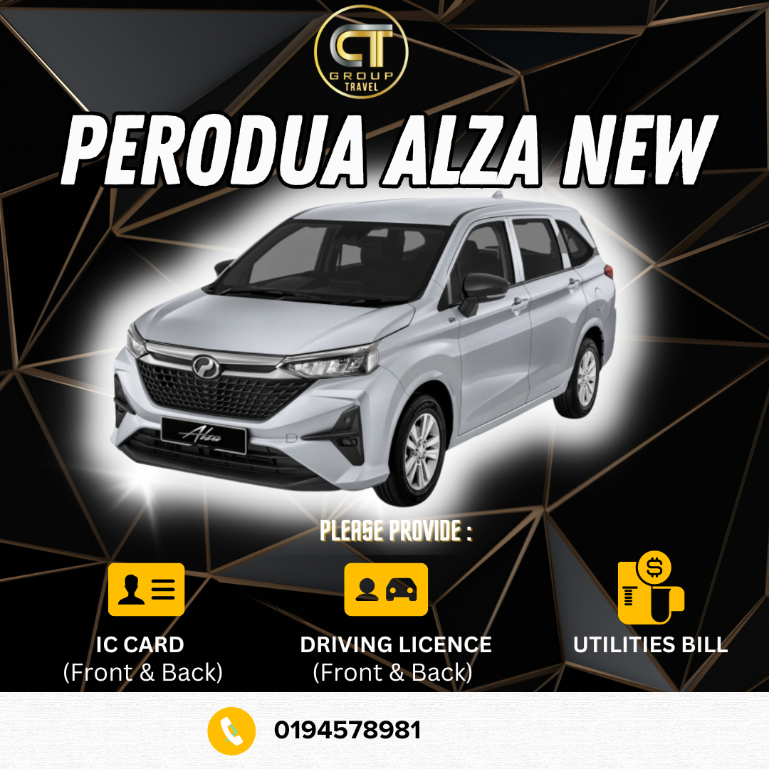 Perodua Alza New CAR RENTAL JB SENTRAL