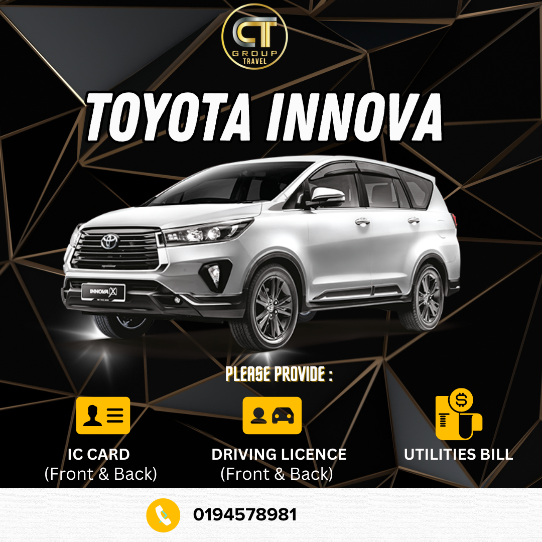 Toyota Innova CAR RENTAL JB SENTRAL